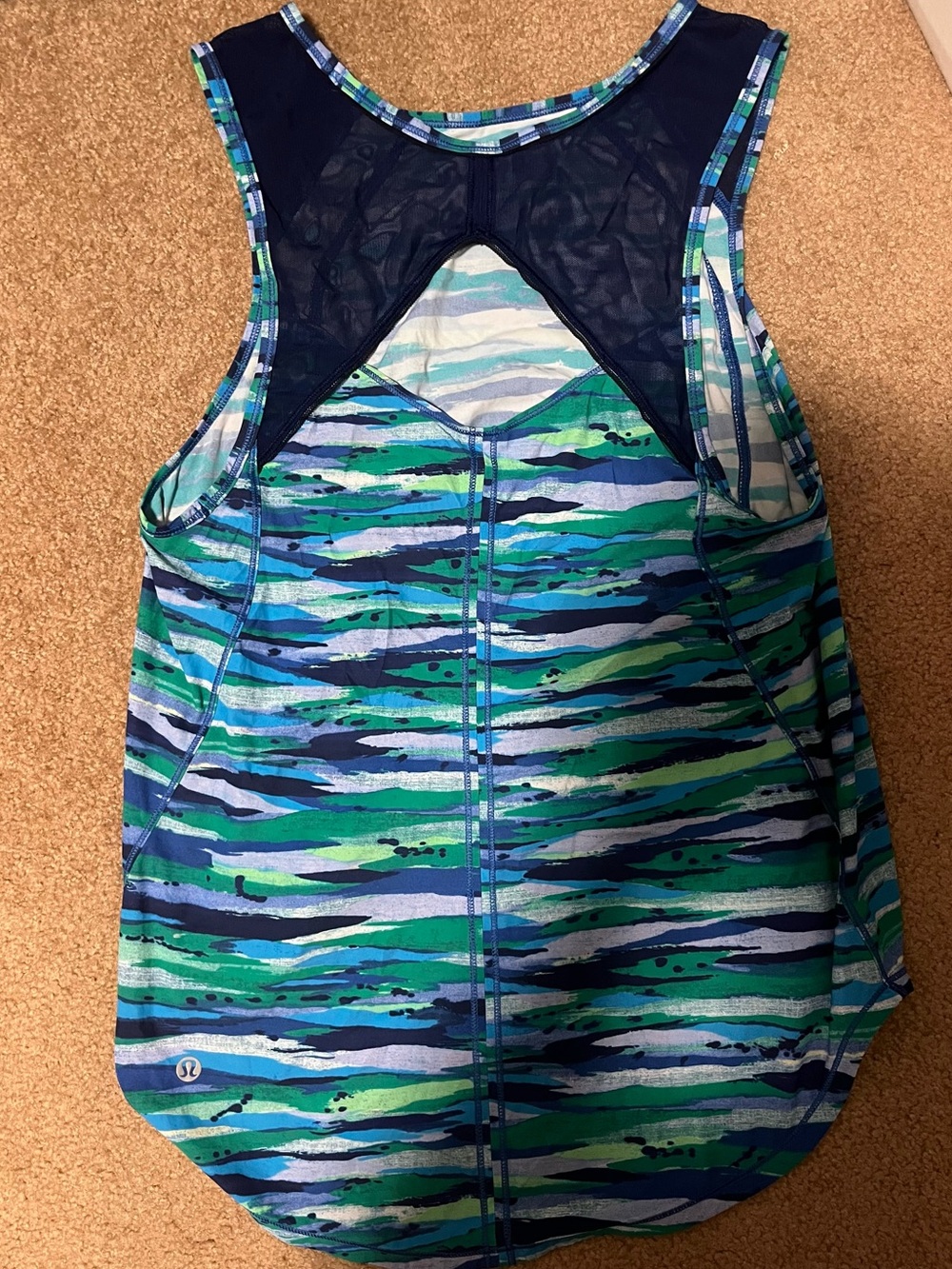 Vintage Lululemon Tank Top 💚🩵🤍